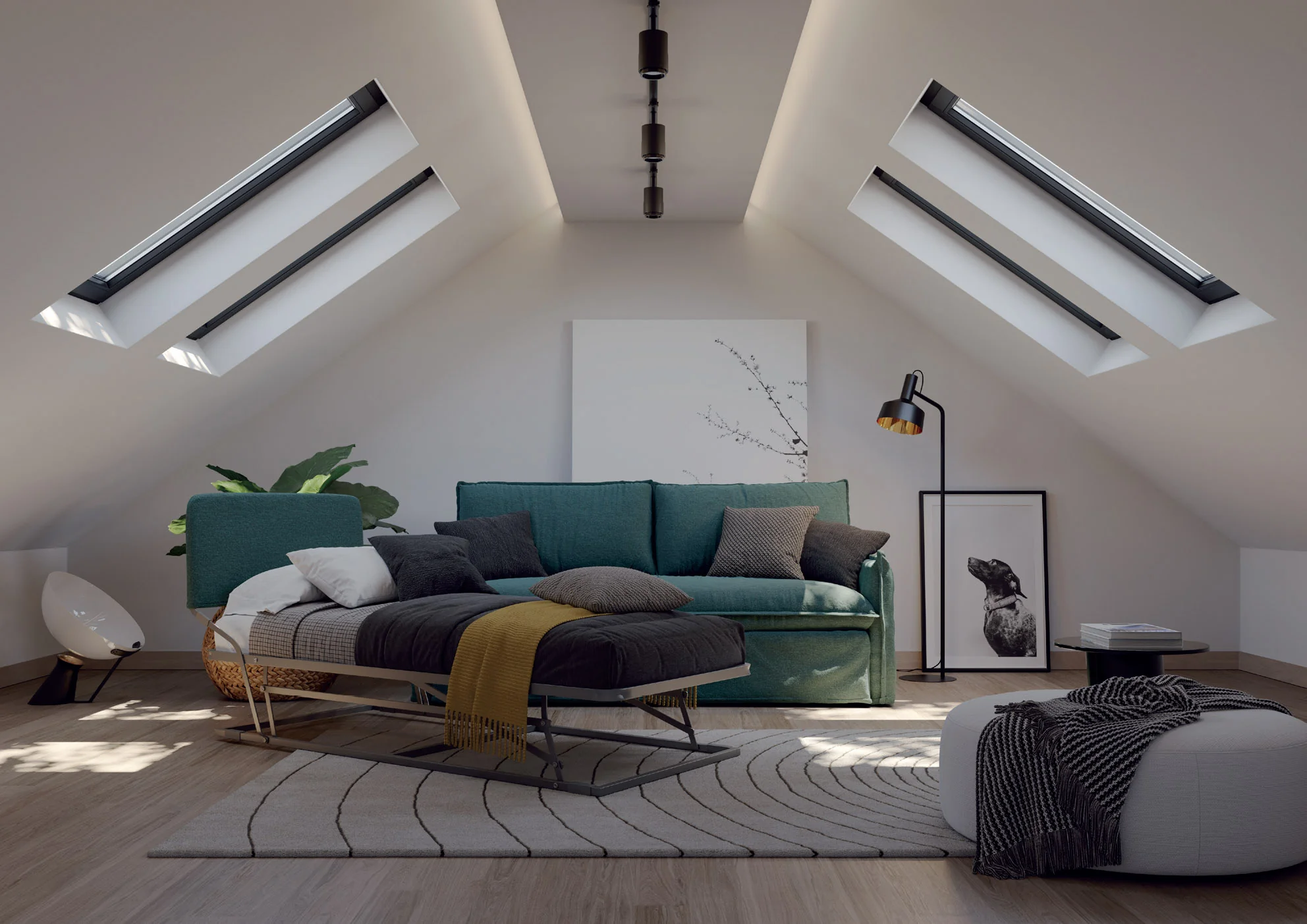 Clarke Twin Sofa bed - Image 2