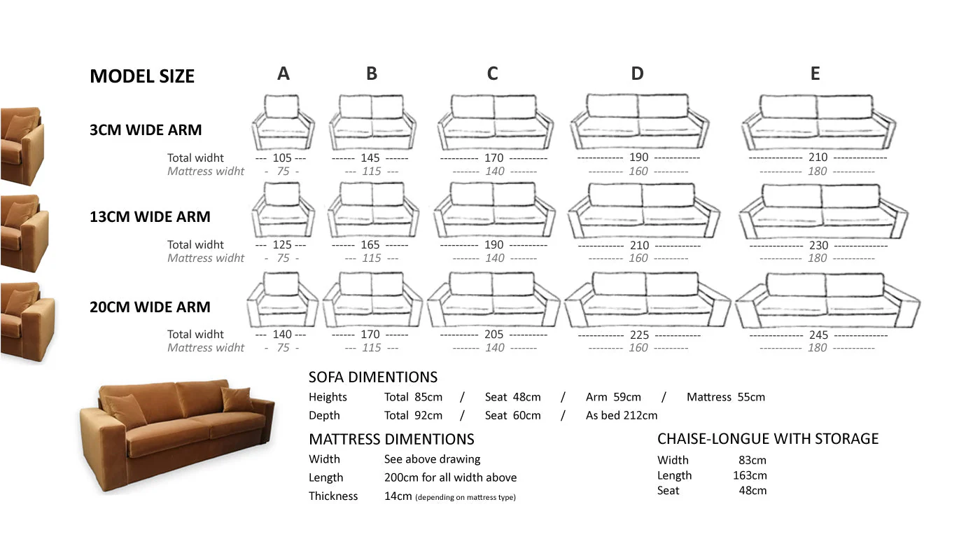 Comfy Chaise Sofa bed - Image 5