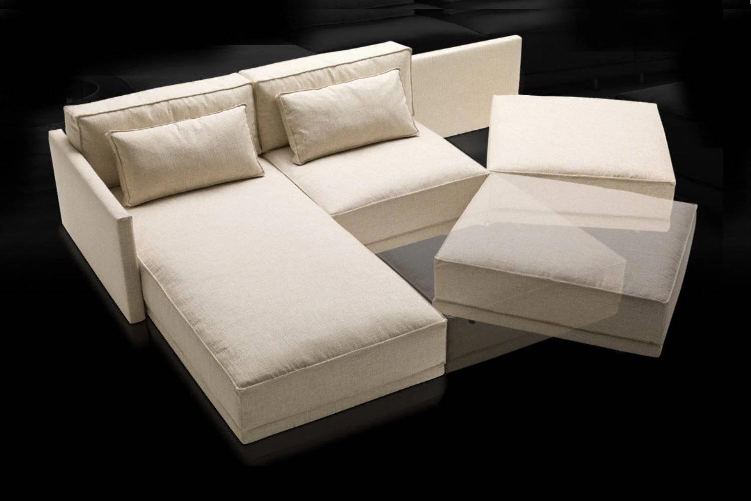 Dennis Corner Sofa Bed - Image 8