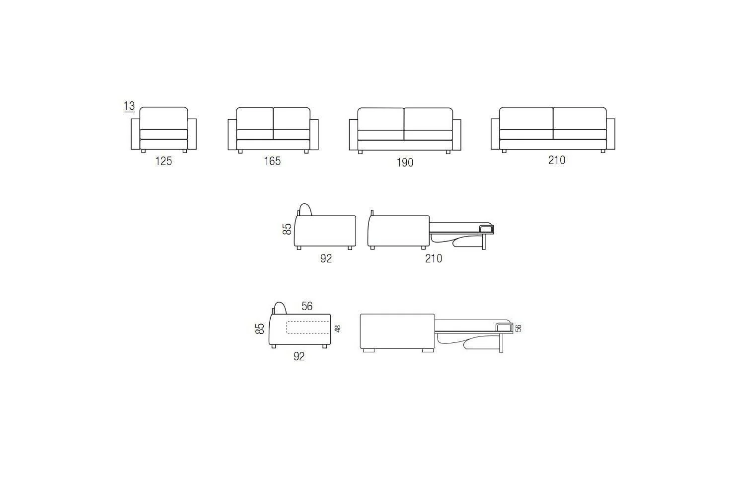Lampo Motion Sofa bed - Image 7