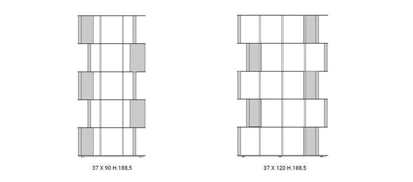 Manga Room Divider Bookcase - Image 15