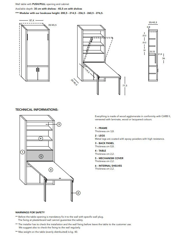 Odil Plus Folding Table - Image 4