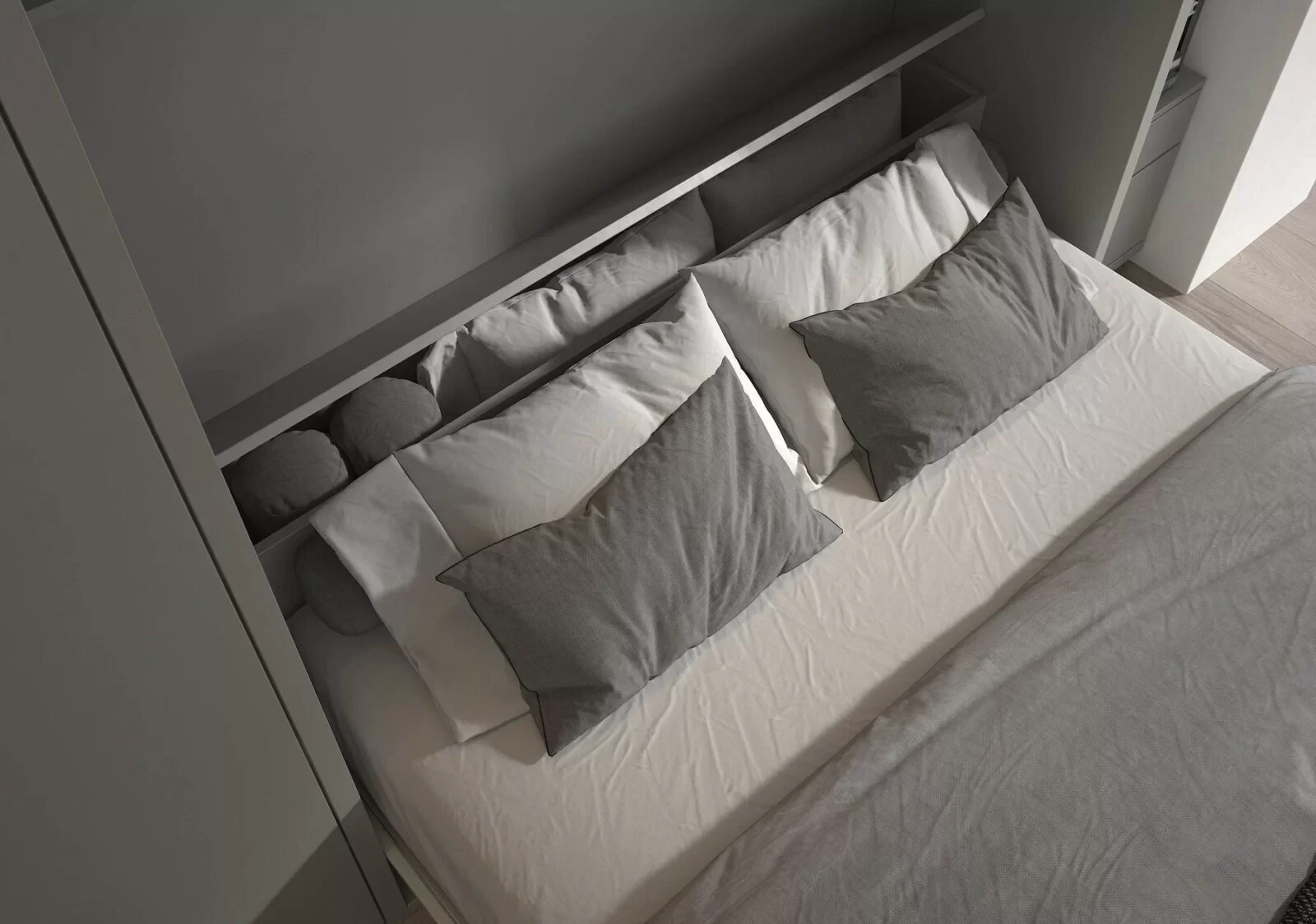 Workstation 160 Wall bed - Image 4